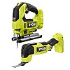 Ryobi ONE+ HP 18V Cordless Multi-Tool and Jig Saw Kit