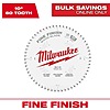Milwaukee 10-Inch 60-Tooth Fine Finish Circular Saw Blade