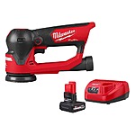M12 FUEL 12V Lithium-Ion Brushless Cordless 3 in. Random Orbital Detail Sander with HIGH OUTPUT XC5. 0 Starter Kit $159
