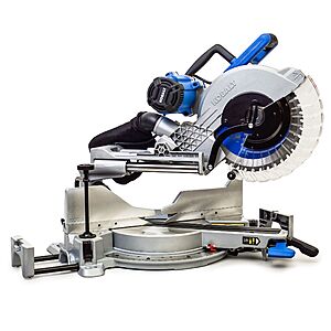 YMMV Kobalt Compact 12-in 15-Amp Dual Bevel Sliding Compound Corded Miter Saw | SM3018LW $319