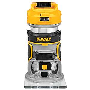 DeWalt DCW600B 20V MAX XR Brushless Cordless Compact Router $99
