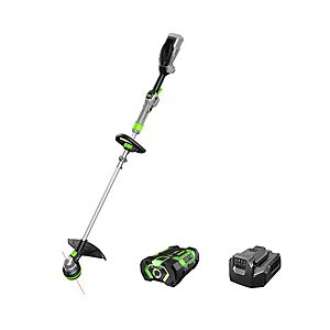 EGO 15 Inch String Trimmer with POWERLOAD Kit with 2.5 AH battery and charger, Reconditioned $129