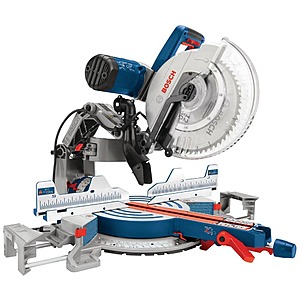 15 Amp 12 in. Corded Dual-Bevel Sliding Glide Miter Saw with 60 Tooth Saw Blade $529