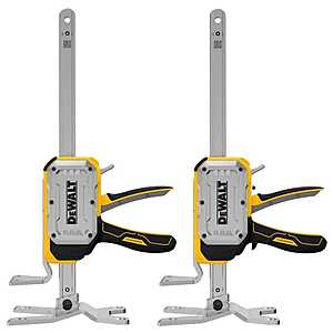 DeWalt DWHT83550 ToughSeries 8-3/4 in. 340 lb. Capacity Construction Jack 2-Pack $160
