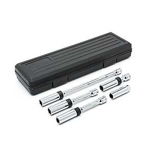 5-Pc Gearwrench 3/8"  Drive 6-Point Magnetic Swivel Spark Plug Socket Set $44.95 + Free S&H