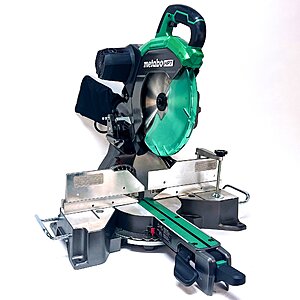 Metabo HPT 12-in 15-Amp Dual Bevel Sliding Compound Corded Miter Saw one_size | C12RSH3M $349 @Lowes