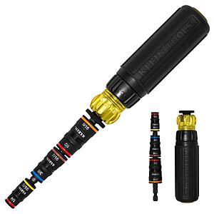Klein Tools 7-in-1 Impact Rated Flip Socket Set w/ Ratcheting Handle $25 + Free S&H