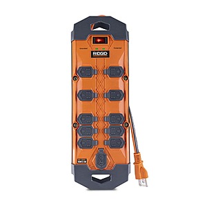 RIDGID 10-Outlet 4200J Surge Protector (Home Depot ID: 320128256)