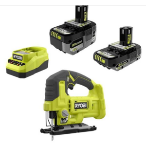 RYOBI ONE+ 18V HIGH PERFORMANCE Kit w/ 4.0 Ah Battery, 2.0 Ah Battery, Charger, & FREE ONE+ Cordless Jig Saw $99