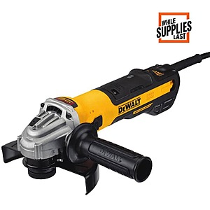 DeWalt 13-Amp Corded 5 in. to 6 in. Brushless Angle Grinder $150.65