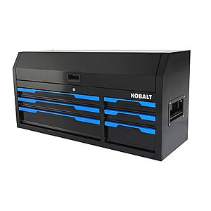 52" Kobalt K1 Powder Coated Steel Tool Chest (Black)