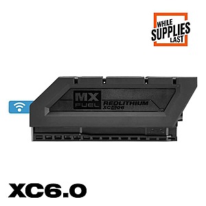 Milwuakee MX FUEL Lithium-Ion REDLITHIUM XC406 6 Ah Battery Pack $227.15