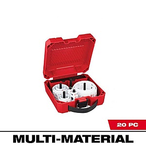 20-Pc Milwaukee Hole Dozer General Purpose Bi-Metal Hole Saw Set $77.60 + Free S&H