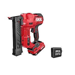 SKIL PWR CORE 20 Brushless 20V 18Ga 1/4 In. Narrow Crown Stapler Kit Including 2.0Ah USB-C Battery and 45W PD charger-SL1814B-10 $179