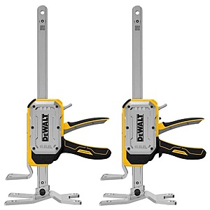 DEWALT DWHT83550 ToughSeries Construction Jack 8-3/4-in. Lift Height, 340 lb. Capacity, 2-Pack $159