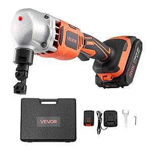 VEVOR 18v Cordless Metal Nibbler with 2Ah Battery, charger and hardcase. $82.71