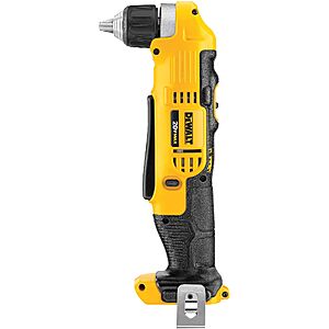 DEWALT 20-volt Max 3/8-in Keyless Right Angle Cordless Drill Charger Not Included | DCD740B