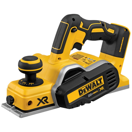 DEWALT, DCP580B, Planer, Brushless Motor, 20 V, 3.25 in Cutting Width, 15000 RPM, Cordless $169