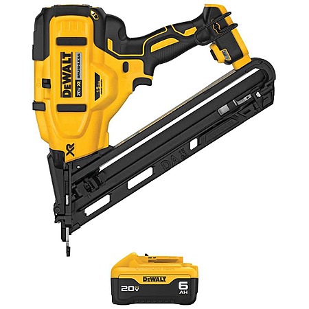 DeWalt 20V MAX XR Finish Nailer Now $349!