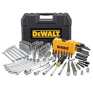 DEWALT Mechanics Tools Kit and Socket Set, 142-Piece - $99