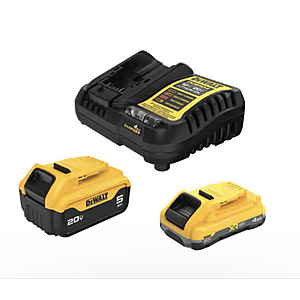 DeWalt DCB245-2C 20V MAX Lithium-Ion Starter Kit w/ 2 Batteries and 1 Charger $120 + Free Shipping w/ Prime
