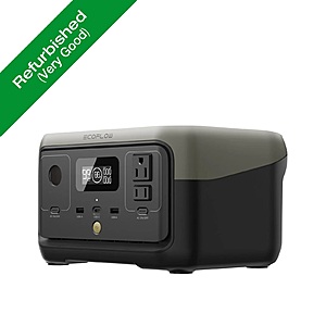 Refurb: EcoFlow RIVER 2 256Wh 300W LFP Power Station $99 + Free S&H
