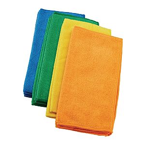 12-Pack Microfiber Cleaning Cloths 12 in. x 12 in. $3.59