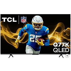 TCL 65" Class Q77 Series 4K UHD QLED 144Hz Smart TV + 5yrs Warranty $390 at Costco