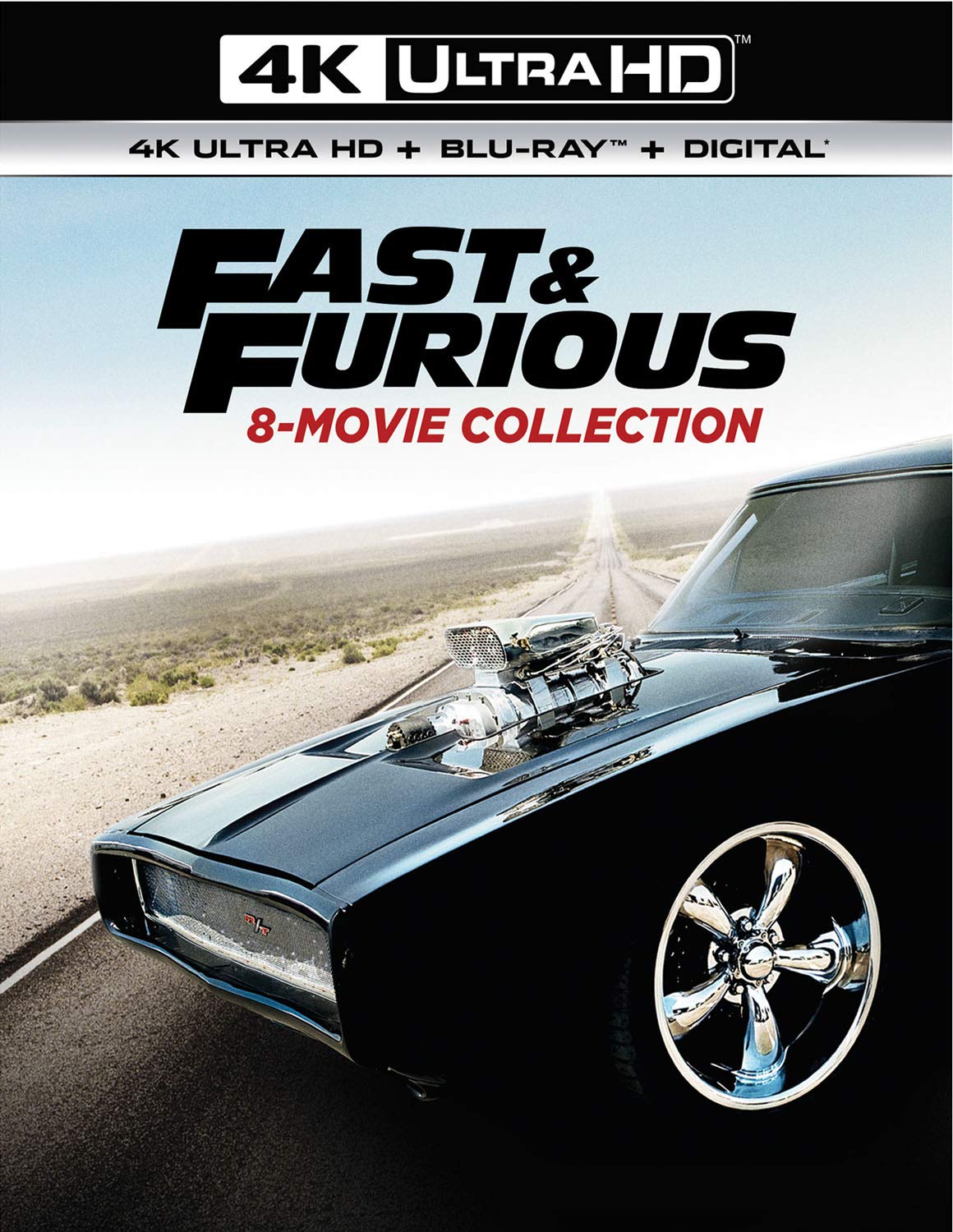 Fast & Furious 8-Movie Collection [4K Ultra HD + Blu-ray + Digital] $54.99 @ Amazon