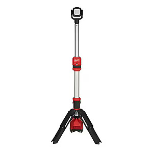 Milwaukee 12-Volt Lithium-Ion ROCKET LED Stand Work Light & M12 1.5 Ah Battery 2-Pack $158