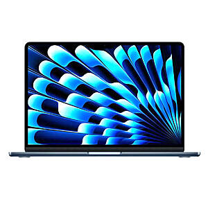 Apple - MacBook Air 13-inch Laptop M4 chip - 16GB Memory - 256GB SSD - Midnight  $150 off = $849