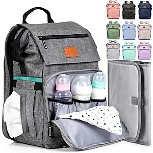 PILLANI Baby Diaper Bag Backpack at $29.96 at PILLANI via Amazon