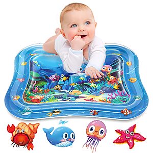 Infinno Inflatable Tummy Time Mat Premium Baby Water Play Mat $9.49