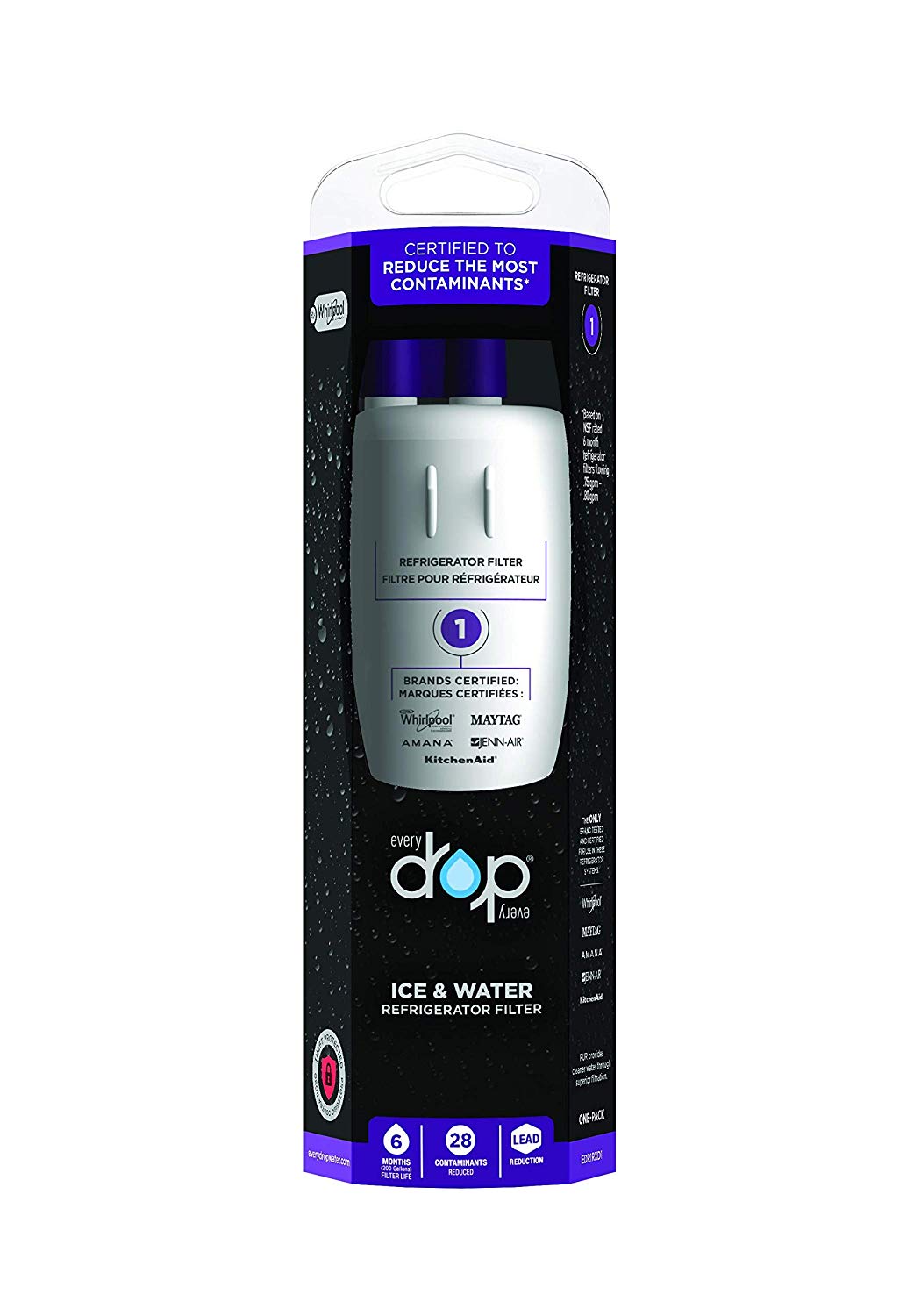 Whirlpool Everydrop 1 Refrigerator Water Filter