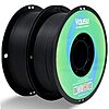 YOUSU Matte Black PLA Filament 1KGx2 Bundle 1.75mm $9.49/KG $18.99