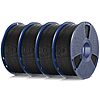 SUNLU Black TPU Filament 1KGx4 Bundle 1.75mm $14.99/KG $59.99