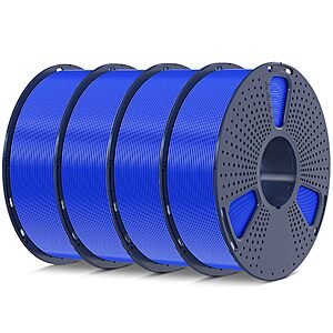 4-Pack 1kg SUNLU 1.75mm PLA 3D Printer Filament (Blue)  & More