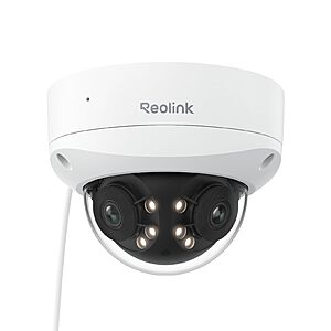 4K Ultra-Wide IP Camera – REOLINK Duo 2V, AI Alerts, PoE, IK10, IP67 $97.99