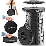 Redeem 10% Off Code!!! 2025 Upgraded XXL Collapsible Stool 19.7&quot; &amp; Seat Cushion + Carry Bag $53.99
