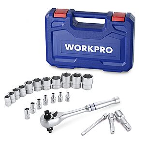 WORKPRO 22-Piece Socket Set $16.99