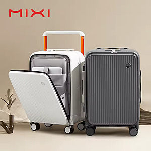 20" Mixi Front Laptop Pocket Hardshell Aluminum Frame Suitcase from $95.35 & More + Free S&H