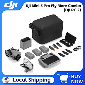DJI Mini 5 Pro Fly More Combo (DJI RC 2) $840.50 or less + Free S&H