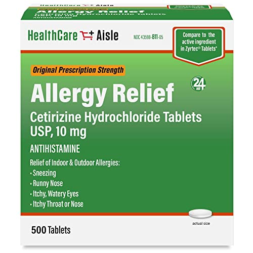 HealthCareAisle Allergy Relief $12.01 + Free Shipping w/ Prime or on $25+