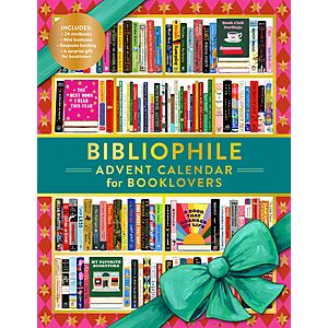 Bibliophile Advent Calendar $7.84