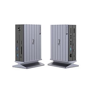 Rosewill Thunderbolt 4 Certified 14-in-1 Docking Station w/ 100W Thunderbolt 4 Port & 3x Monitor Support - $99.99 with free shipping