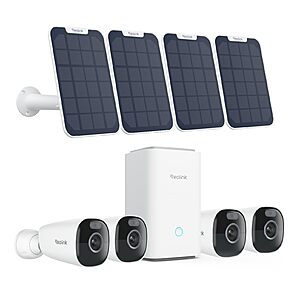 Security Cameras Wireless Outdoor System Reolink 4K Color Night Vision 2.4/5GHz WiFi + Solar Panel $399,98 $399.98