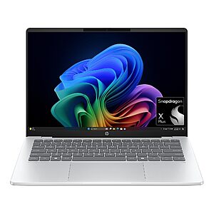 HP OmniBook 5: 14" FHD+ OLED Touch, Snapdragon X1P-42-100, 16GB LPDDR5, 1TB SSD $599.99