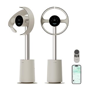 Dreame MF10 Bladeless Tower Fan with 270° Spatial Airflow $199.99
