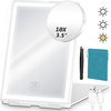 Travel Lighted Makeup Mirror with 10X Magnifier $9.99 with code (50% Off) $9.99