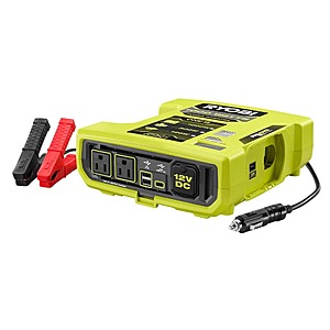 RYOBI 18V 1000 Watt Max 12 Volt Automotive Power Inverter $50.02 In-Store YMMV